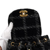 CHANEL Black Wool Tweed Gold Metal Chain CC Pocket Duma Backpack AS3615 159088226 [P]