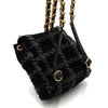 CHANEL Black Wool Tweed Gold Metal Chain CC Pocket Duma Backpack AS3615 159088226 [P]