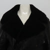 Neil Barrett Black Lambskin Shearling Lined Big Pocket Leather Women's Jacket NPE388C 159301572 [P]