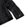 Neil Barrett Black Lambskin Shearling Lined Big Pocket Leather Women's Jacket NPE388C 159301572 [P]