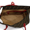 Fendi Canvas Red Leather Seleria Tote Bag and Shoulder Bag 8BR449 159481632 [P]