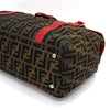 Fendi Canvas Red Leather Seleria Tote Bag and Shoulder Bag 8BR449 159481632 [P]