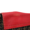 Fendi Canvas Red Leather Seleria Tote Bag and Shoulder Bag 8BR449 159481632 [P]