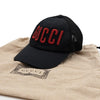 Gucci Black Patch Baseball Hat Unisex Cap 701324 160511454 [P]