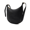 CELINE HELOISE Kleine Schultertasche aus schwarzem, genarbtem Leder 117253FLH 163086899 [P]