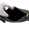 CELINE HELOISE Kleine Schultertasche aus schwarzem, genarbtem Leder 117253FLH 163086899 [P]