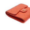 CHANEL Red Caviar Gold CC Small Flap Wallet A82288 162953556 [P]