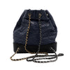 CHANEL ネイビー カーフスキン ガブリエル スモール バックパック A94485 163155388 [P]