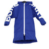 BURBERRY コバルトブルーのロゴプリントキッズジュニアジップアップジャケット 8040904 153689782 [P]
