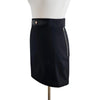 HERMES Doppelt dehnbare Damenrock Skirt Noir H5H0333DQ0236 160106549 [P]