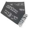 Hermes Cashmere Scarf in Graphite H392770T 04 160220365 [P]