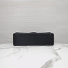 CHANEL Klassische Flap Bag Maxi Lammleder Schwarz mit Silber-A58601 10118 14376699 [P]