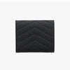 Saint Laurent Cassandra Monogram Matelassé Gold Multi-Fold Women's Card Wallet 161768682 [P]