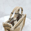 Celine Small Cabas Tie Triomphe Textile Beige 199162EGH 8606 7025898 [P]