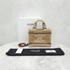 Celine Small Cabas Tie Triomphe Textile Beige 199162EGH 8606 7025898 [P]
