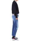 DSQUARED2 フォトレザーパッチディストロイドデニムパンツ 121654769 [P]