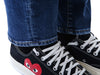 DSQUARED2 フォトレザーパッチディストロイドデニムパンツ 121654769 [P]