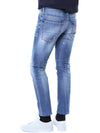 DSQUARED2 イラストパッチマルチディストロイドライトデニムパンツ/71LB1168 S30664 470 121654763 [P]