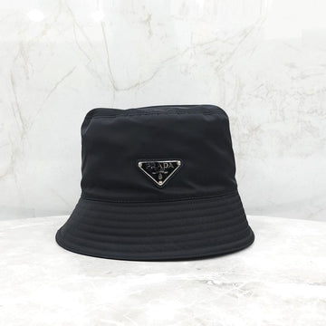 PRADA ナイロン バケットハット M 1HC137 6339 163158431 [P]