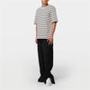 JIL SANDER ロゴパッチストライプメンズ半袖Tシャツ 160627846 [P]