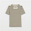 Jil Sander Logo Patch Stripe Women's Short Sleeve T-Shirt 160627851 [P]