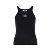 Fendi Logo Embroidered Cotton Top 160628310 [P]