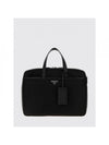 PRADA Reißverschlussbrieftasche aus Nylon und Saffiano-Leder 162108541 [P]