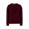 Prada Cashmere Logo Crewneck Sweater 162108569 [P]