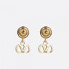 Valentino V Logo Signature Pearl Earring 162107724 [P]