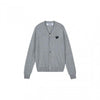 Comme Des Garcons Black Heart Patch Wool Cardigan AX N024 051 2 160629752 [P]