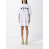 MSGM ブラッシュドロゴ半袖ワンピース 2000MDA510 200002 02 162109238 [P]
