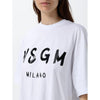 MSGM ブラッシュドロゴ半袖ワンピース 2000MDA510 200002 02 162109238 [P]