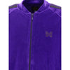 NEEDLES RC Track Jacke CPE Velours Lila NS251 162109183 [P]