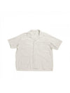 ENGINEERED GARMENTS Camp Shirt A Beige Cotton 160628501 [P]