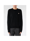 DANTON Logo-Patch Wollpullover DTD0027 LMW DKNAVY 160629503 [P]