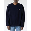 DANTON Woll-Kreuz-Hals-Pullover DTD0028 LMW DKNAVY 160629505 [P]