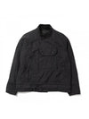 ENGINEERED GARMENTS Moto Jacket A Black Nyco Twill 160628548 [P]