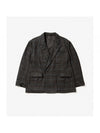 ENGINEERED GARMENTS DBL ピーク ジャケット チャコール・ライトブルー ウール 24F1D074 PS259 IP009 160628565 [P]