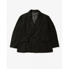 ENGINEERED GARMENTS DBL Peak Jacket Black Solid Poly 160628566 [P]
