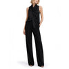 Theory Twist Split Blouse in Satin P1009506 001 162108205 [P]