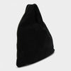 THE ROW Kleine Bindle-Tasche aus Wildleder in Schwarz/Zitronen 162108241 [P]