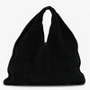 THE ROW Kleine Bindle-Tasche aus Wildleder in Schwarz/Zitronen 162108241 [P]