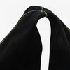 THE ROW Kleine Bindle-Tasche aus Wildleder in Schwarz/Zitronen 162108241 [P]