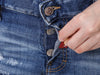 DSQUARED2 Distressed Denim-Shorts mit natürlichem Schnitt/72MU0341 150689930 [P]