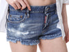 DSQUARED2 Distressed Denim-Shorts mit natürlichem Schnitt/72MU0341 150689930 [P]