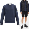 STONE ISLAND Wappen Fleece Sweatshirt V0028 731563020 45118504 [P]