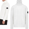 STONE ISLAND Woll Rollkragen weiß 7319510A5 V0099 45118682 [P]