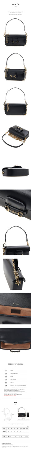 GUCCI Horsebit 1955 Schultertasche 108167546 [P]