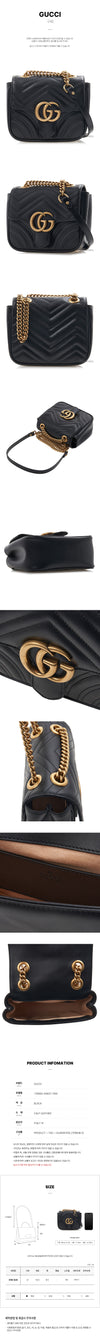 GUCCI Matelassé Mini Bag für Damen FW24 108167810 [P]