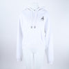 Off White Off-White Hooded Long Sleeve 123917 [P]